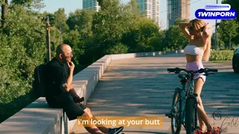 The bike ride ended with a hot fuck 4K (Dirty talk)