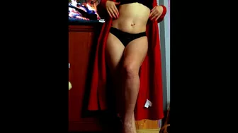 I love the color red and I love when I get fucked in this dress on video