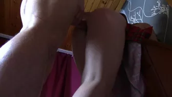 Fucked a Sexy Student on the Table and took it on the phone, so that she would not notice.