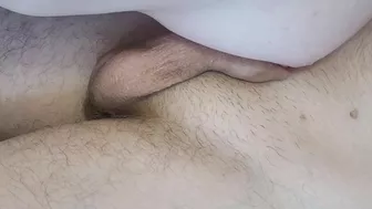 HIS DICK IS LEAKING FROM MY TITS, AND MY PUSSY IS LEAKING FROM HIS DICK // breast rubbing on cock