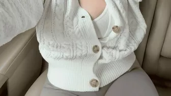 Teasing Horny Stepbrother with My Big Tits and Ass