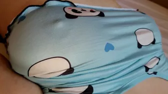 I let My Stepbro Touch My Big Natural Boobs