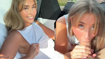 Sexy Lily Phillips Picked Up And Creampie In Self Driving Tesla