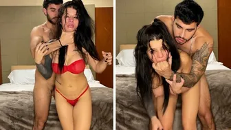 Fuck me Hard like you hate me, Daddy! Submissive Slut is Dominated and Humiliated!