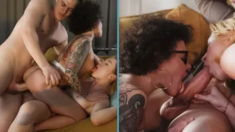 Steamy Threesome. The Best Movie I Was On!