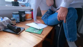 College Girl gets seduced by Teacher