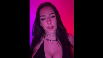 Horny Goth mommy wants you to come for her JOI
