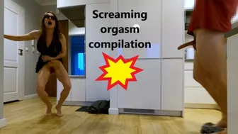Compilation of huge real screaming orgasms #2