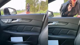 Sex under the bridge with a prostitute taken from the street and paid for