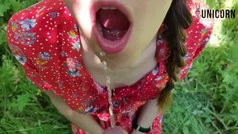 BIKE ride OUTDOOR REAL AMATEUR take ANAL SEX and PISS MOUTH (SHORT VERSION)