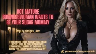 Hot Mature Businesswoman Wants To Be Your   ASMR Audio Roleplay