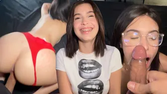 18 year old virgin girl comes to ask me to fuck her tight pink pussy