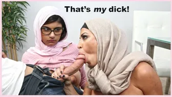 MIA KHALIFA - La mature stepmom Julianna Vega tries to pWN Mia's boyfriend