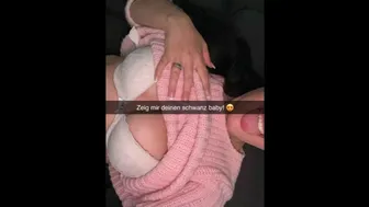 18 year old girlfriend cheats with her stepbrother brother and sends it to him on snapchat