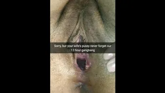 My wife's pussy will never be the same again after this 12 hour BBC gangbang [Cuckold. Roleplay]