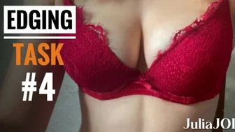 FEMDOM EDGING TASK #4 - THE HALF OF WAY IS DONE