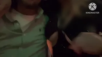 Teasing strangers at the club without the cuckold knowing