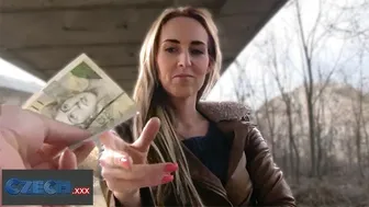 Will She CHEAT on her Boyfriend for CASH? - CzechXXX