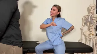 AMATEUR MILF GETS ANAL CREAMPIE - milf hot doctor gets fucked in the ass by young patient ( English subtitles )