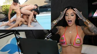 Yasmina Khan, Porn ASMR Reaction, Interracial 4some , Wild Outdoor Anal Fuck With Strangers ! Triple Penetration - Willow Harper!