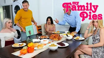 Lulu Chu gets Stuffed like a Thanksgiving Turkey full of Cum