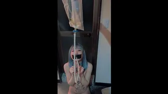 Japanese Pet Slave in yuca_ Human Urinal _ Human Inu Drinks Pee Twice