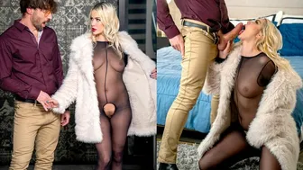 Best Friend's Hot Wife Shows Up Unexpectedly and Begs for Dick