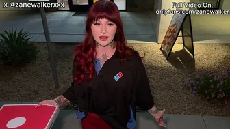 Pizza girl screws up my order and is willing to DO ANYTHING to save her Job!