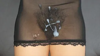 Hairy pussy cumshot compilation 13