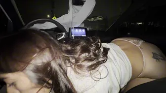 Fuck a big ass bitch in the car, Sexy Girl