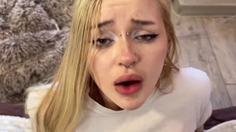 Stepbrother and sister fuck again while no one is home. Without rules and boundaries. Part 2