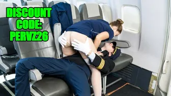 Sexy Alexis Wilson Nails Her Flight Attendant Interview By Nailing The Pervy Pilot