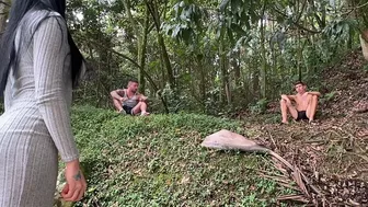 Rich Colombian girl takes two homeless men home and gives them her ass Anal DP - Yenifer Chacon
