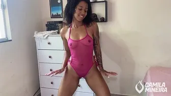She dressed up as a bunny to get a dick in her pussy - TRY ON