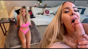 Big Tit Blonde Smokeshow Fucks the Neighbor - Olivia Austin