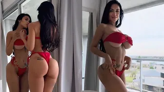 Stepsis Tries On Clothes In My Room… And Things Get Out of Control | Lana Myers