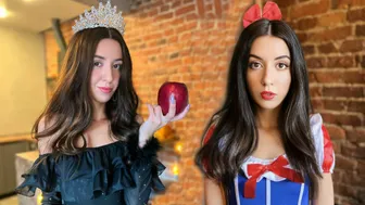 Sneaky Gnome Fucks Snow White When Time Stops on Halloween - Free Use