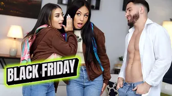 Goodbye Threesome: Playing Truth or Dare Made Him Fuck Both Of His Hot Stepsisters Before Moving Out
