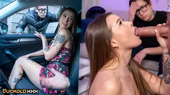 CuckoldXXX - Cuckold Boyfriend Watching Olivia Sparkle Cheat with Ricky Rascal Right In Front of Him!