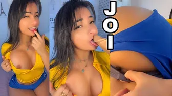 Hot big ass brazilian babe dirty talking JOI JERK OFF INSTRUCTIONS ASS TEASING