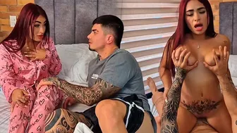 I get horny with my boyfriend's best friend and he fucks me so hard until he cums inside me.