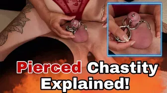 Training Zero Prince Albert Pierced Chastity Cage Explained