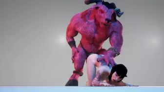 Demon Minotaur x BBW