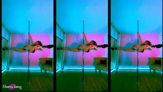 StepMom and Stepson Put on a Taboo Show! PMV Pole Dance Scene